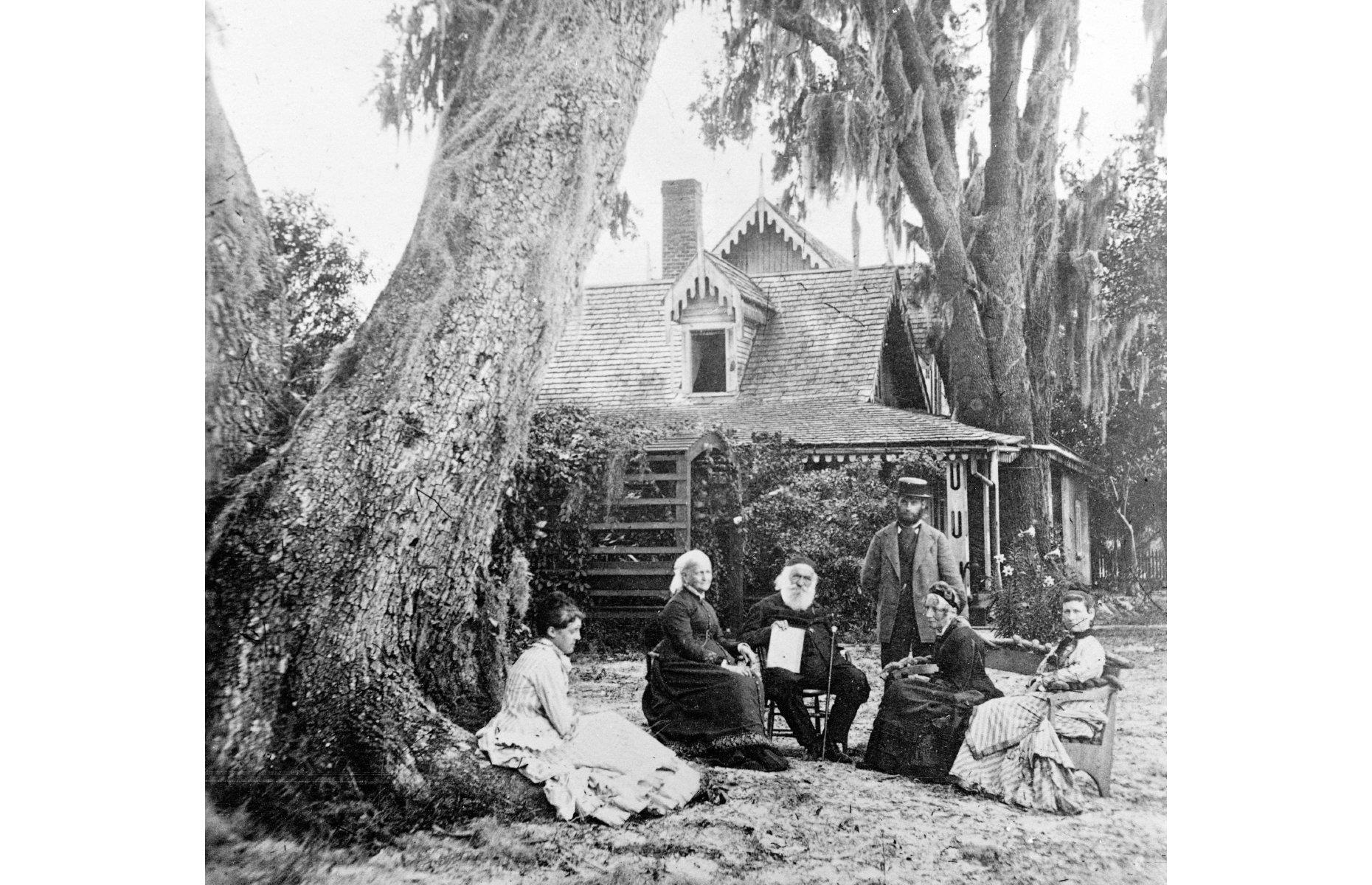 c.1881: Harriet Beecher Stowe
